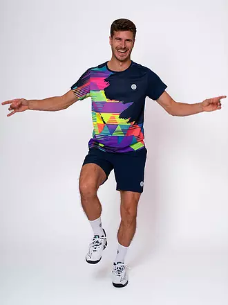 BIDI BADU | Herren Tennisshort Kaleido 7Inch | 